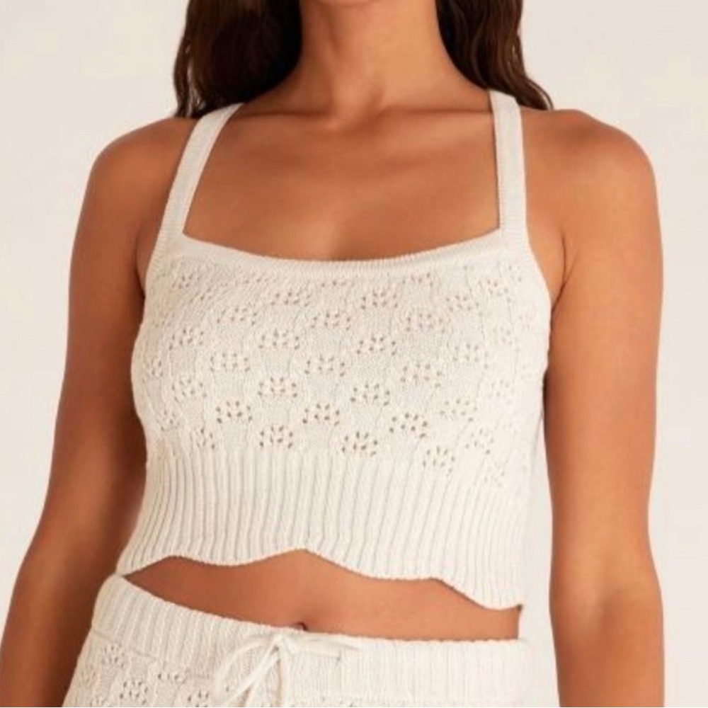Z Supply | Resort Scallop Sweater Tank 🥥